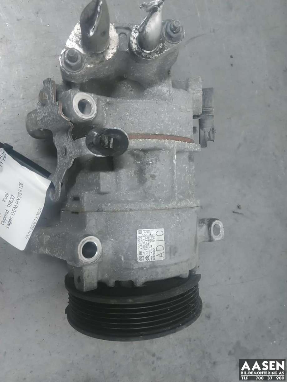 Aircondition kompressor til Peugeot 3008, 2016-->> (Type II)  