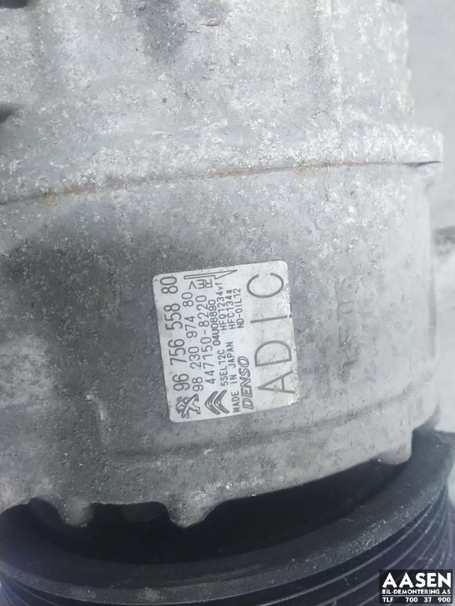Aircondition kompressor til Peugeot 3008 2016-->> (Type II)