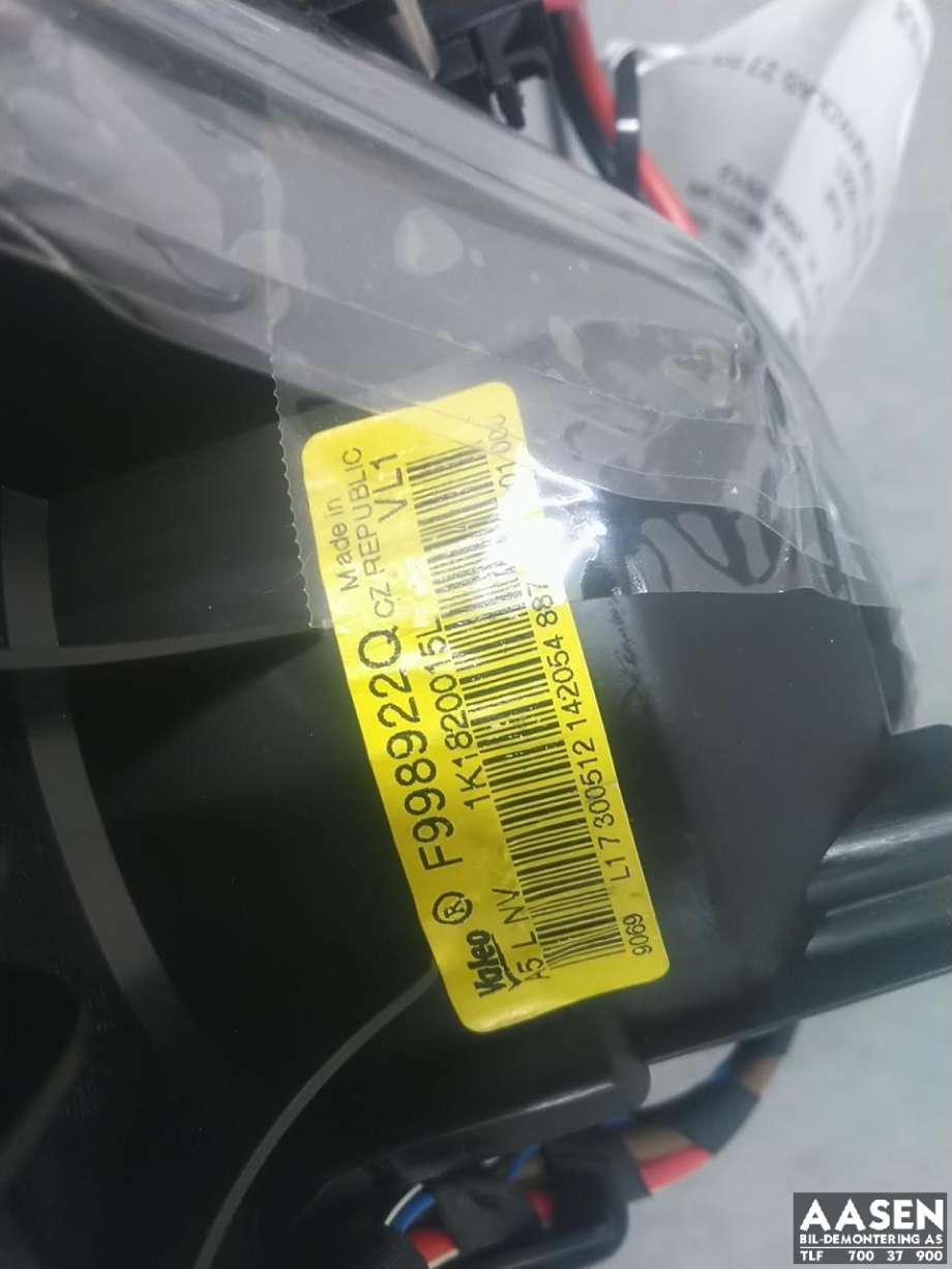 Varmeapparat motor til VW Golf VI 2008-2012  (1K1 820 015 L|)