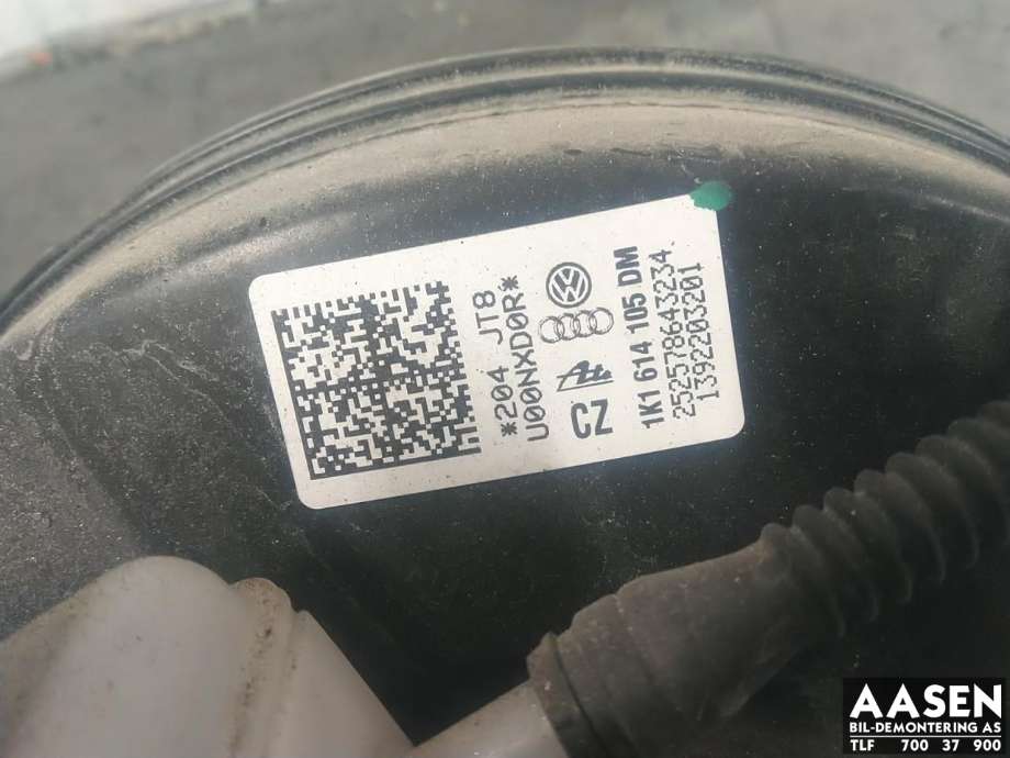 Bremsekraft-forsterker til VW Golf VI 2008-2012  (1K1 614 106 AA|)