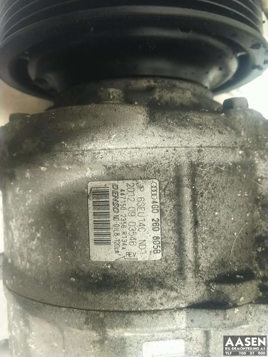 Aircondition kompressor til Audi A6, Allroad 2012-2014 (Type III, Fase 1) (C7) (C7) (4G0 260 805 B|)