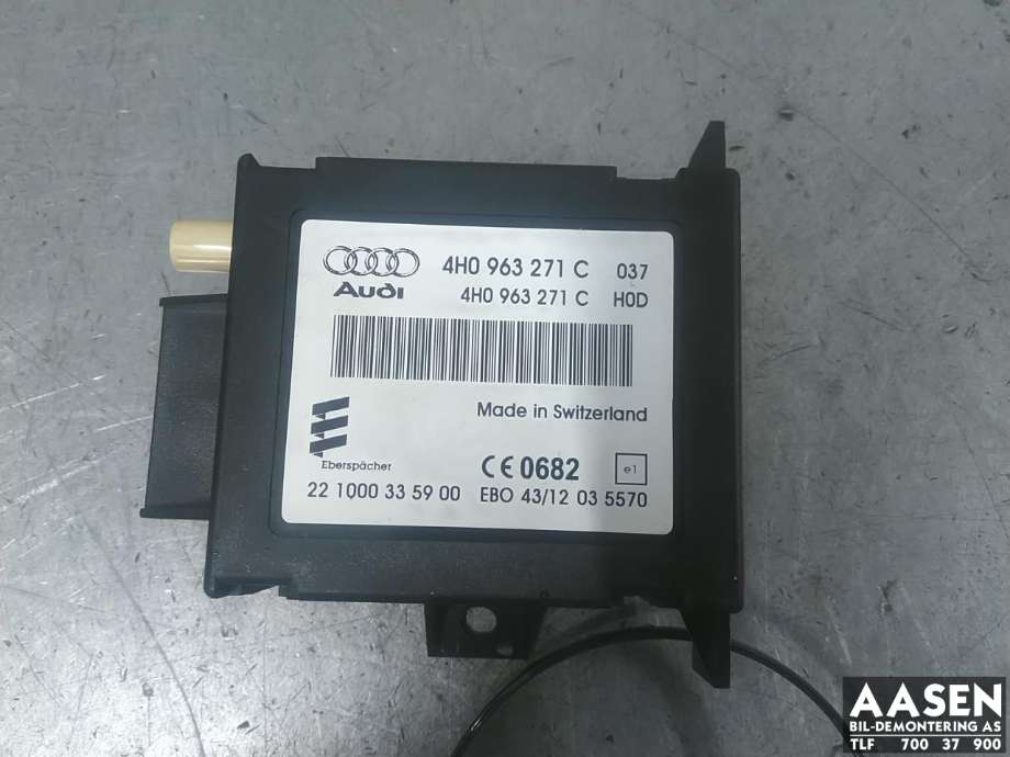 Styreenhet fjernbetjening til Audi A6, Allroad 2012-2014 (Type III, Fase 1) (C7) (C7) (4H0 963 271 C|)