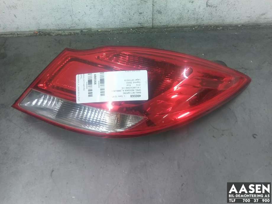 Baklykt høyre til Opel Insignia A 2009-2014  (13279622|)