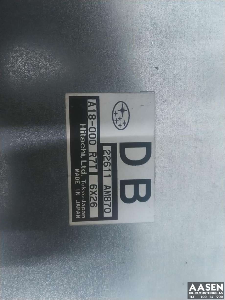 Styreenhet diverse til Subaru Forester 2005-2008 (Type II, Fase 2)  