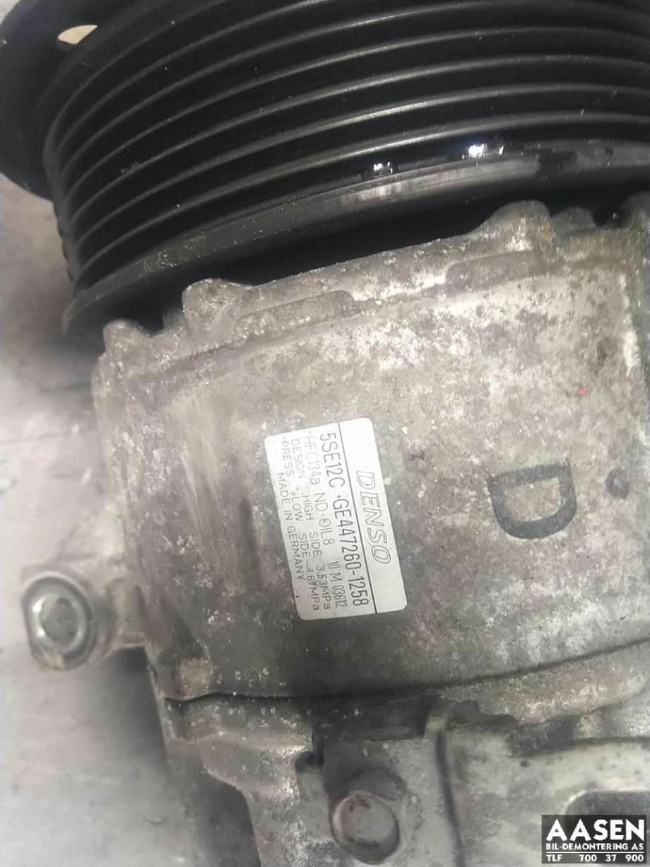 Aircondition kompressor til Toyota Avensis 2009-2015 (Type III, Fase 1)  