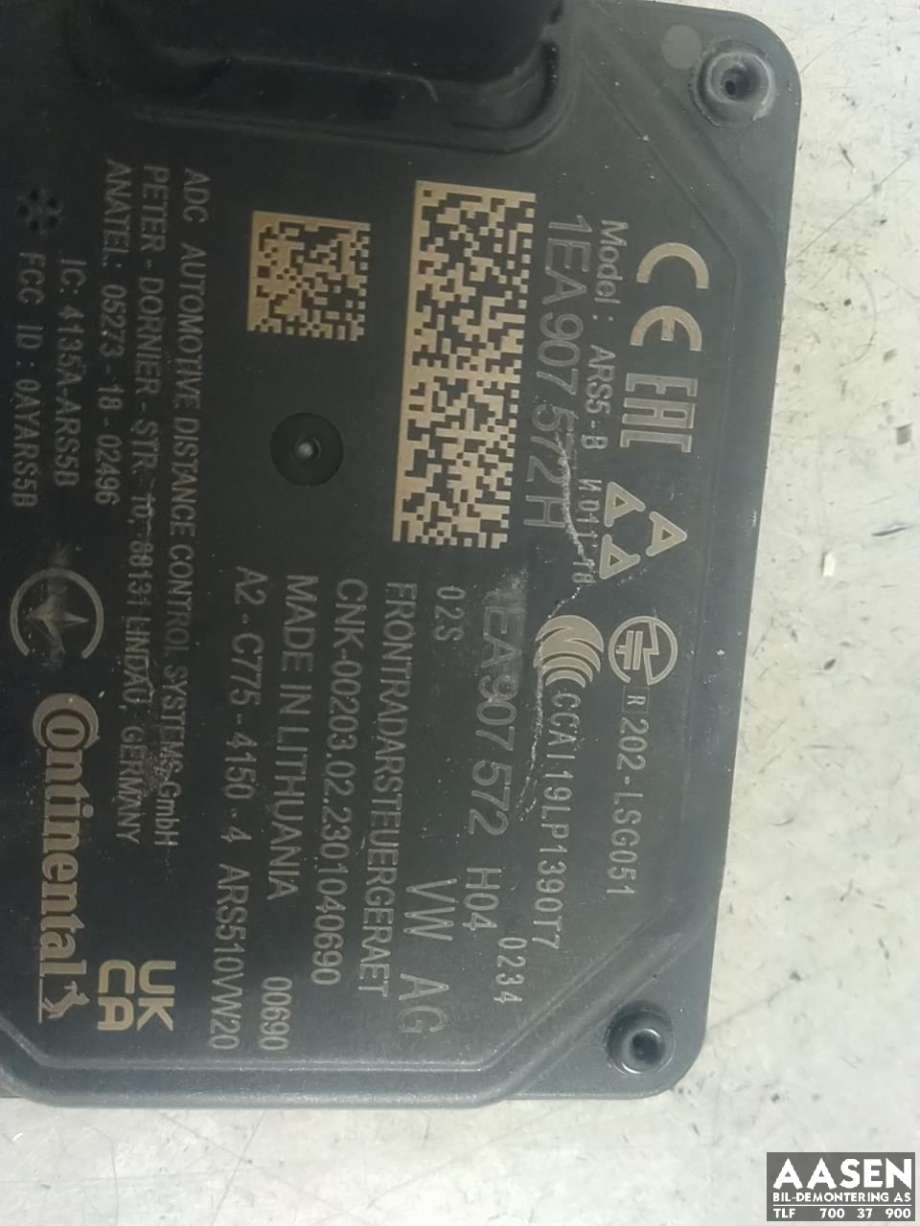 Sensor radar til VW ID.3 2020-->> (1EA 907 572 H|)