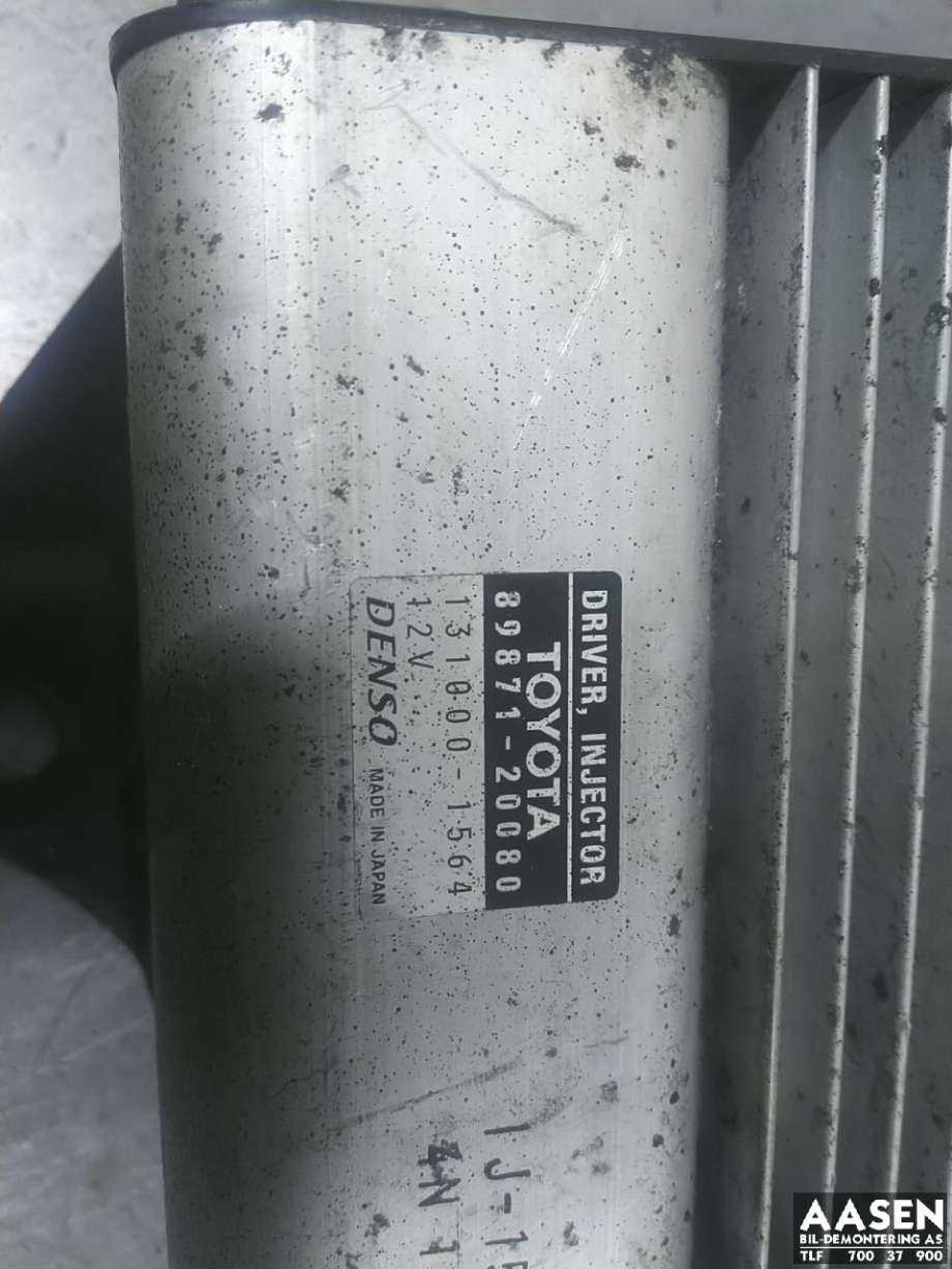 Styreenhet drivstoffpumpe til Toyota Avensis 2009-2015 (Type III, Fase 1) (89871-20080|)