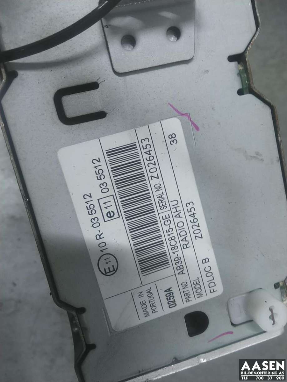 Bilstereo til Ford Ranger 2012-2015  (1945577|)