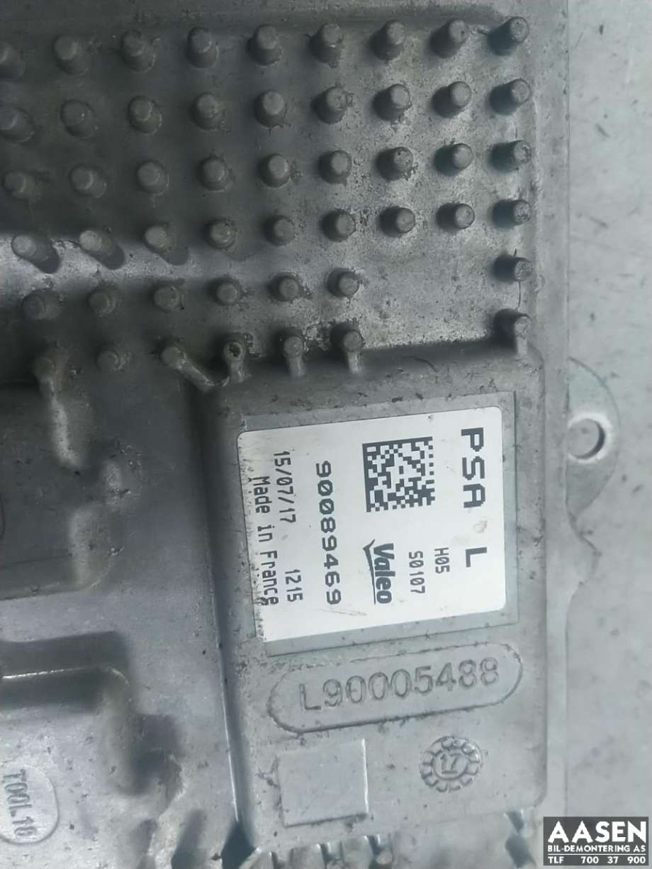 Styreenhet xenon/ballast til Peugeot 3008 2016-->> (Type II)  