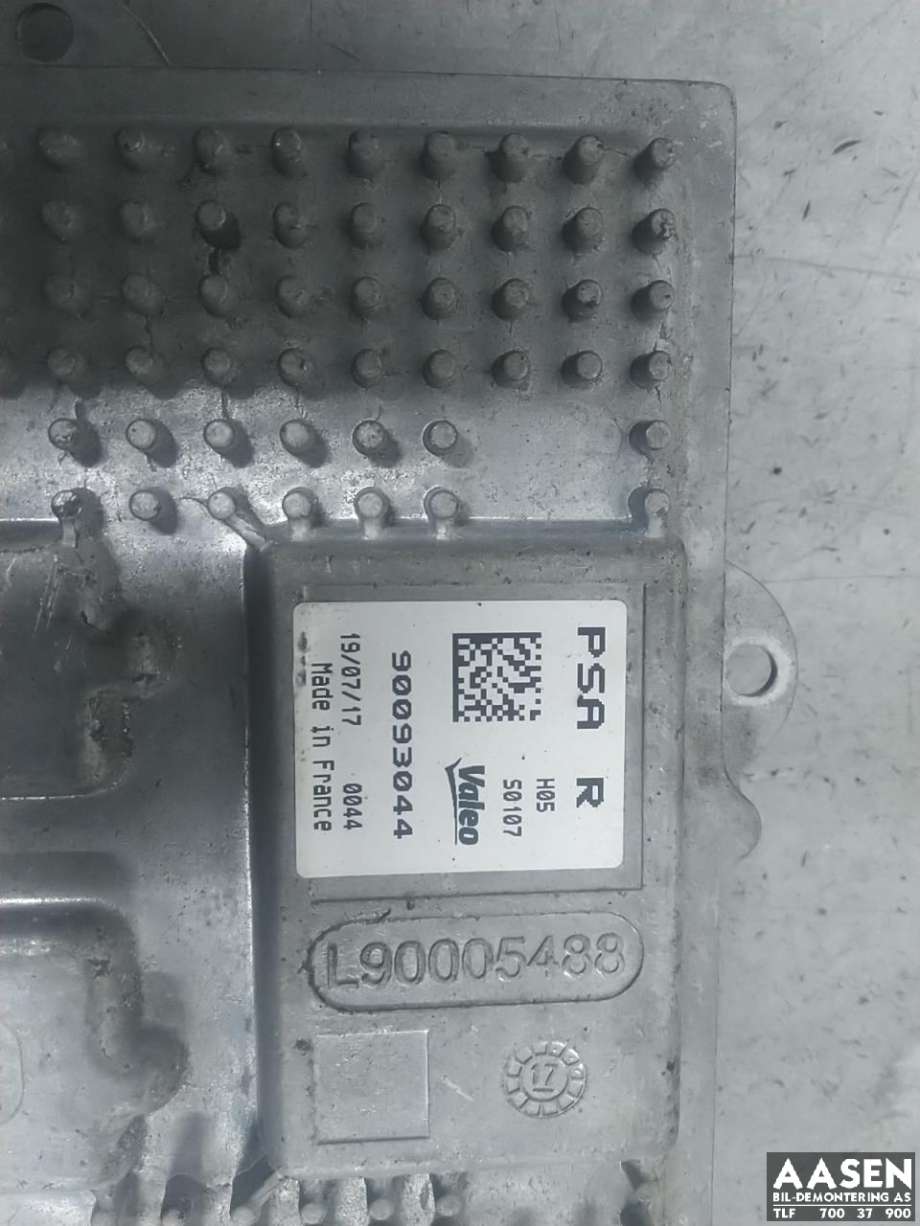 Styreenhet xenon/ballast til Peugeot 3008 2016-->> (Type II)  