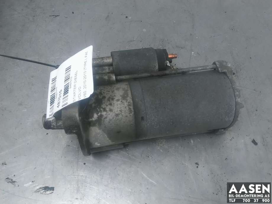 Starter diesel til Volvo V60 2010-2013 (Type I, Fase 1)