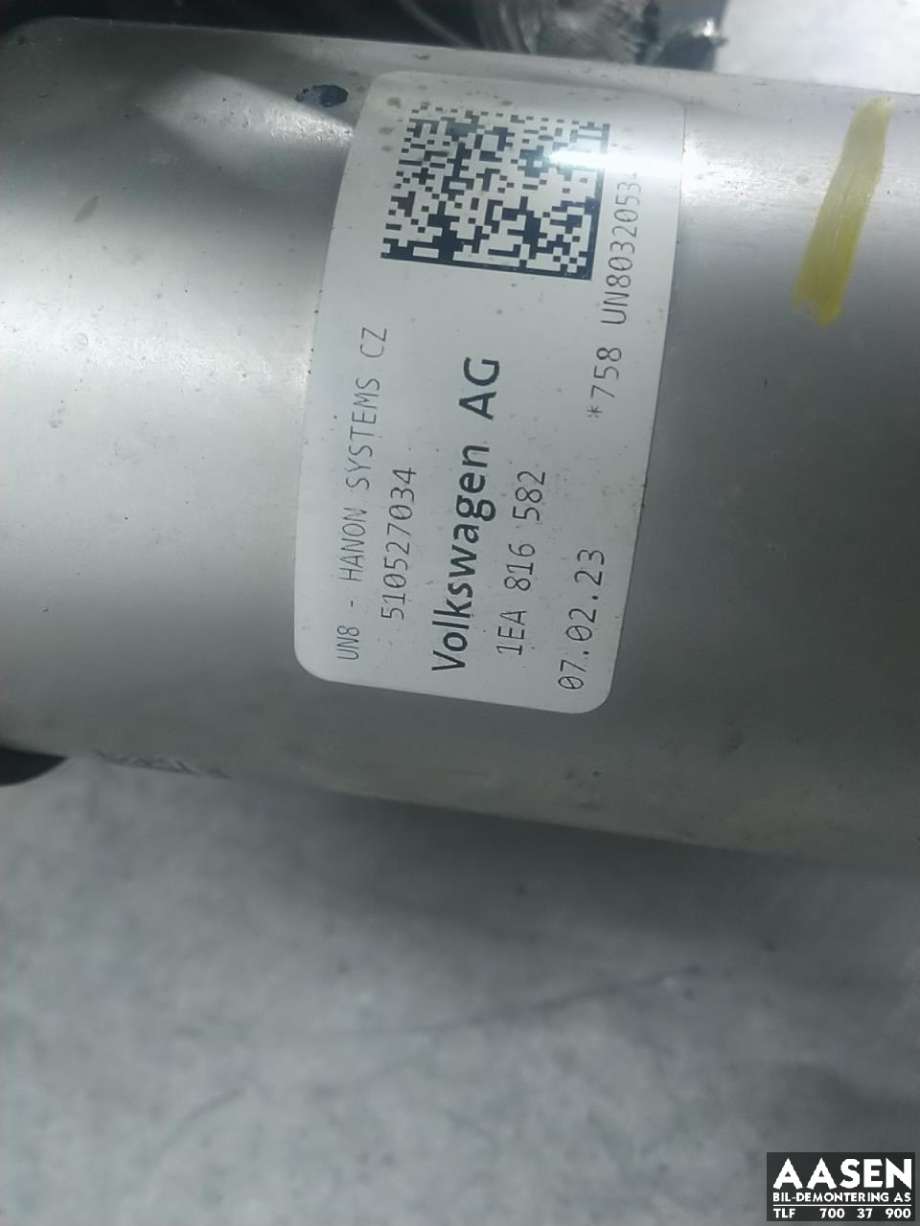 Aircondition diverse til VW ID.3 2020-->>  (9J1 816 132|1EA 816 582|)