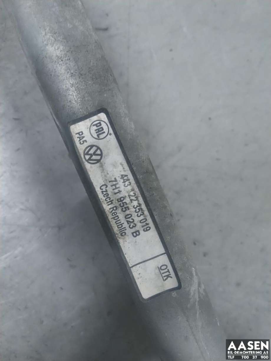Viskermotor frontrute komplett m/overføring til VW Transporter / Caravelle 2003-2009 (Fase 1) (T5) (T5) (7H1 955 603|7E1 955 603 C|7E1 955 113)