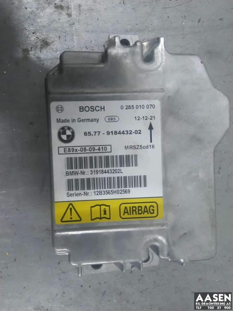 Airbag elektronikk til BMW X1, 2009-2015 (E84) (E84)