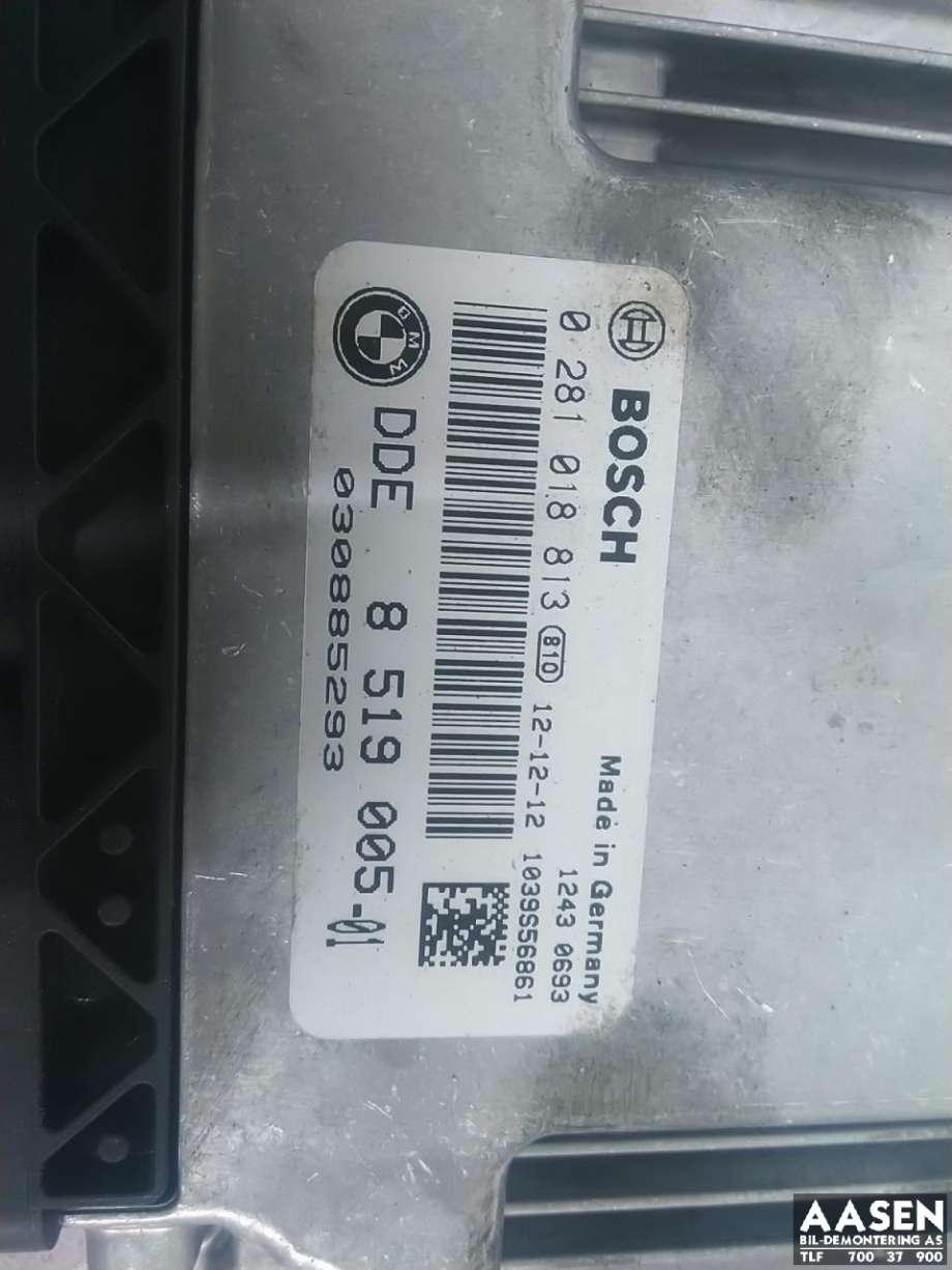 Styreenhet motor til BMW X1 2009-2015 (E84) (E84) 
