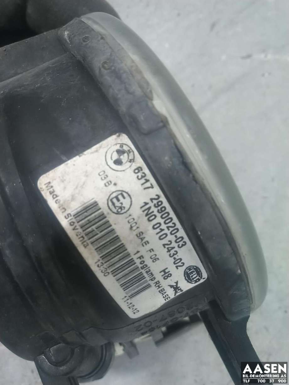 Tåkelykt høyre foran til BMW X1 2009-2015 (E84) (E84)