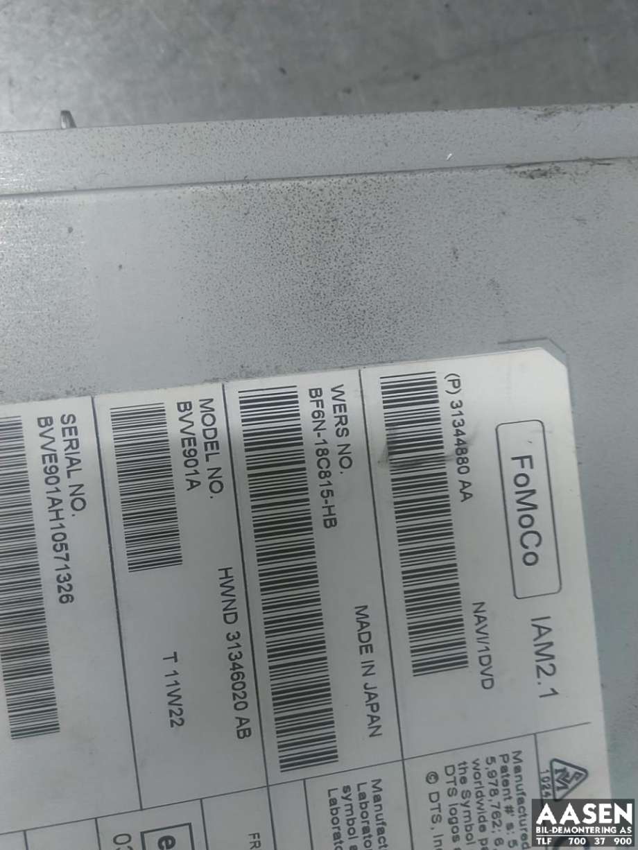 Bilstereo til Volvo S60 2010-2014 (Type II, Fase 1)  