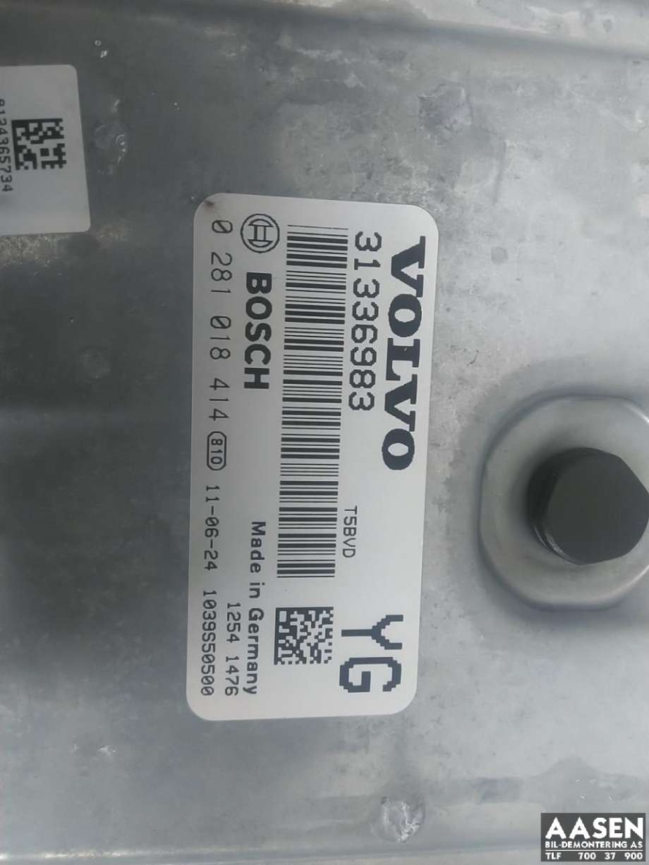 Styreenhet motor til Volvo S60 2010-2014 (Type II, Fase 1)  