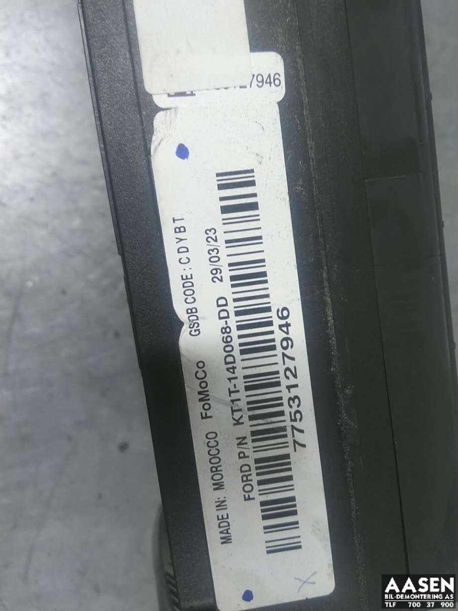 Sikringsboks motorrom til Ford Transit Connect 2018-->> Type II, Fase 2  (2433349|KT1T-14D068-DD|)