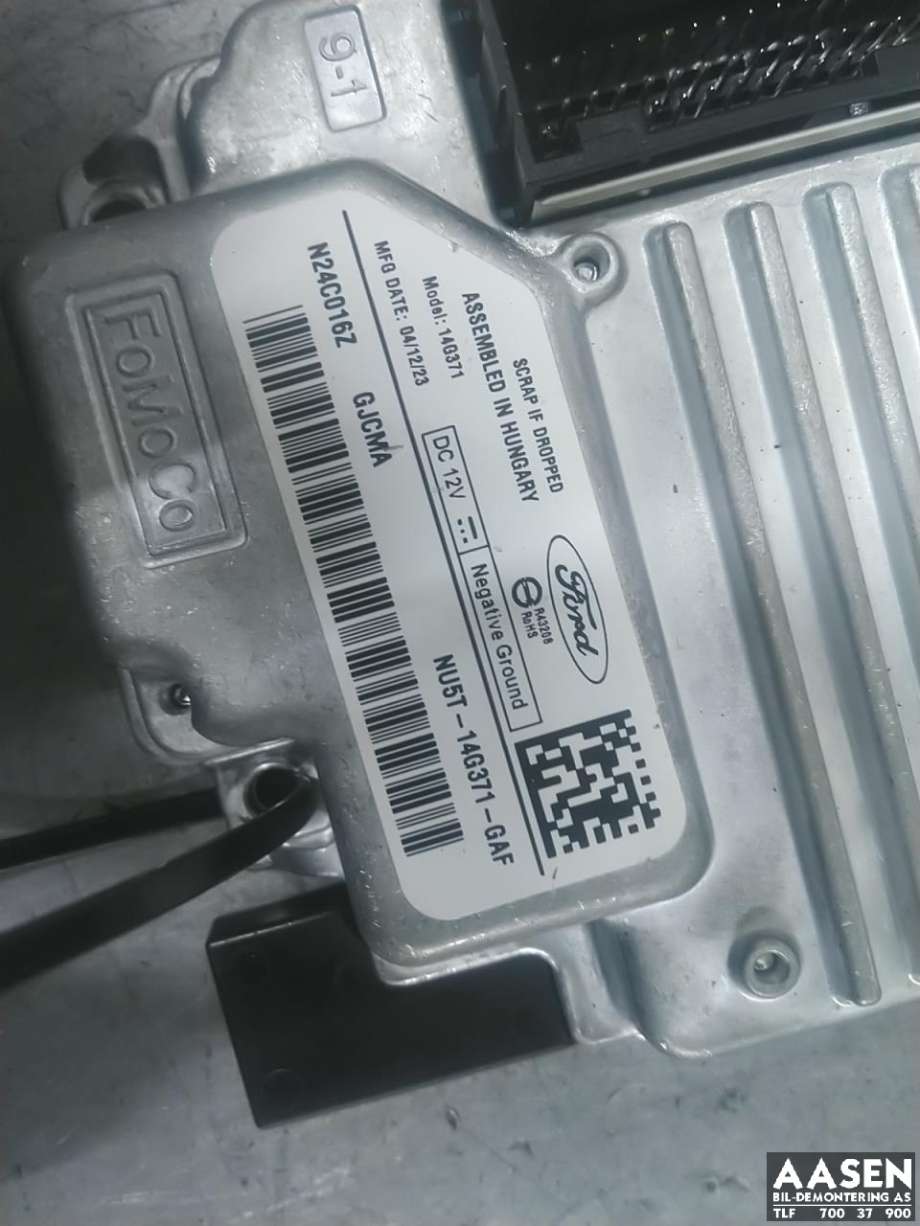 Styreenhet diverse til Ford Transit Connect 2018-->> Type II, Fase 2  (2757961|NU5T-14G371-GAJ|NU5T-14G371-GAF)
