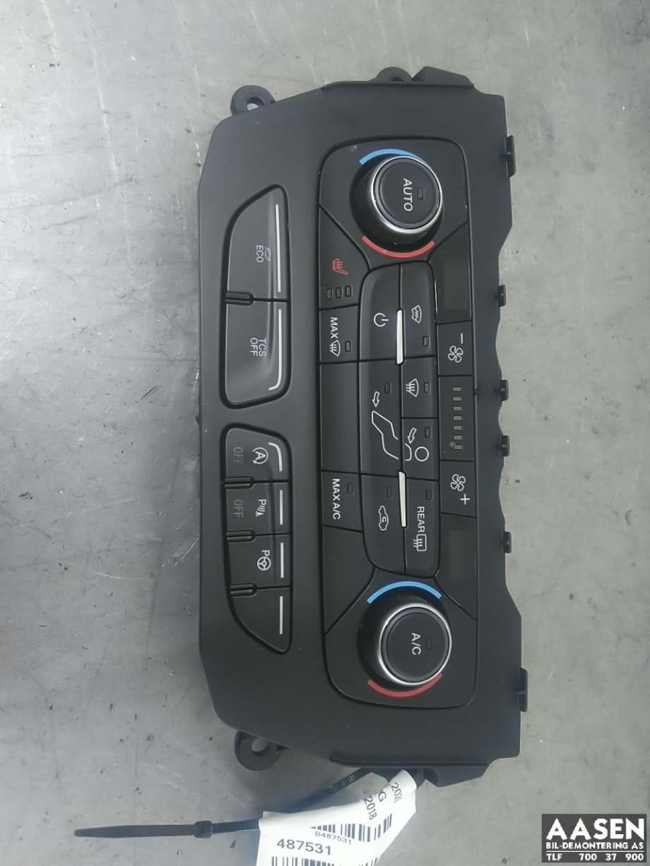Varmeapparat betjening til Ford Transit Connect, 2018-->> Type II, Fase 2  