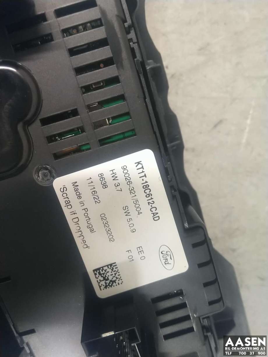 Varmeapparat betjening til Ford Transit Connect 2018-->> Type II, Fase 2