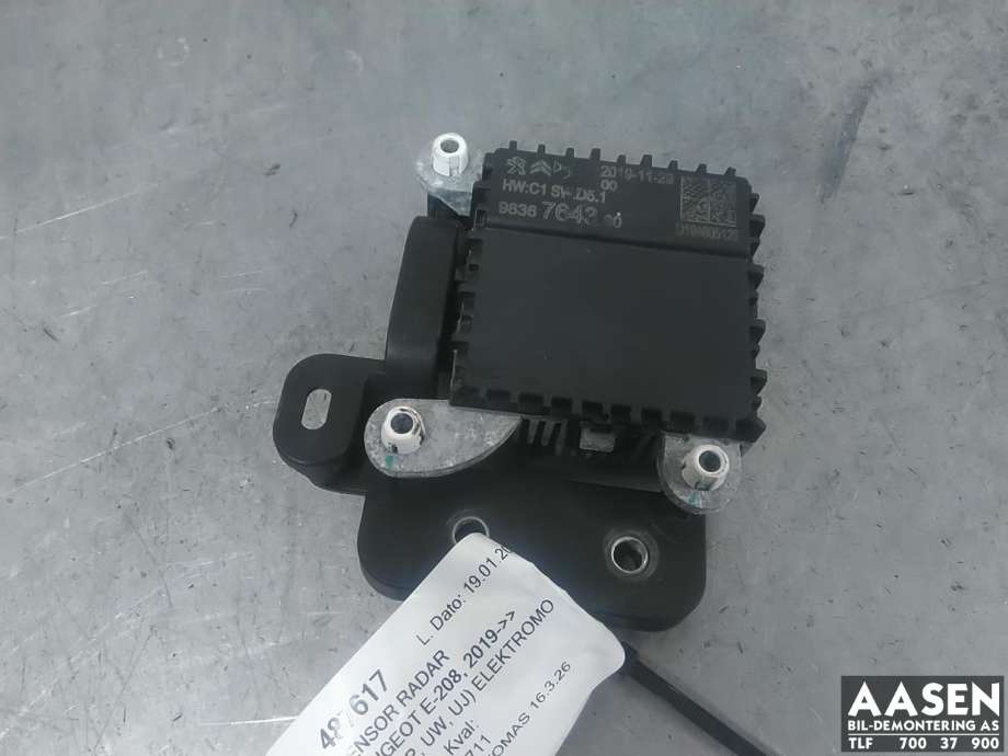 Sensor radar til Peugeot e-208 2019-->> (16 624 420 80|)