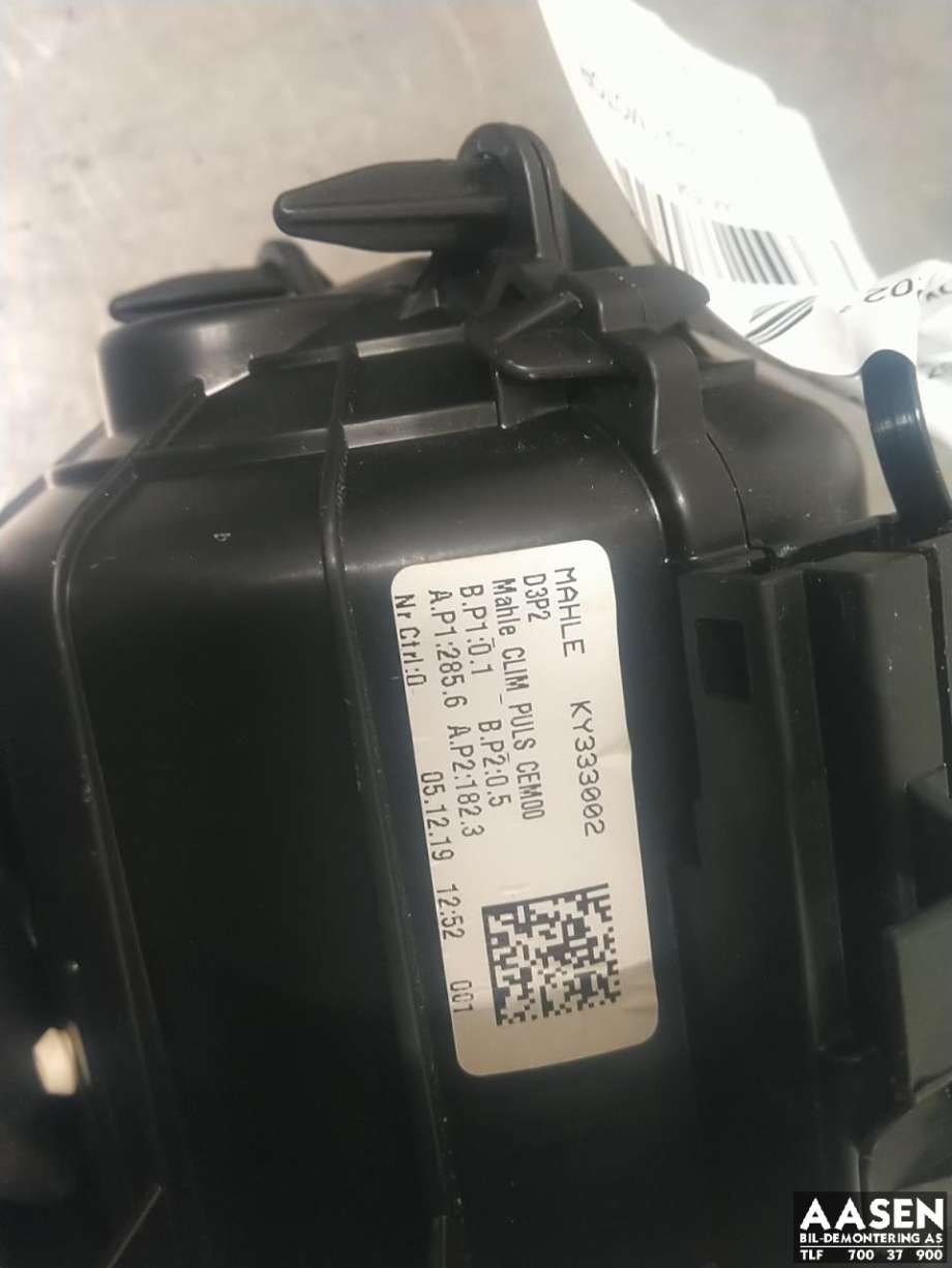 Varmeapparat motor til Peugeot e-208 2019-->>  (98 333 804 80|)