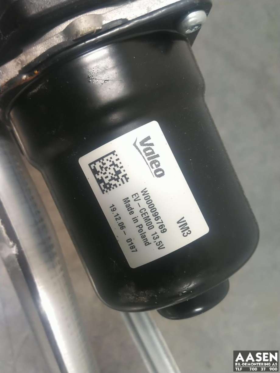 Viskermotor frontrute komplett m/overføring til Peugeot e-208 2019-->>  (98 247 849 80|)