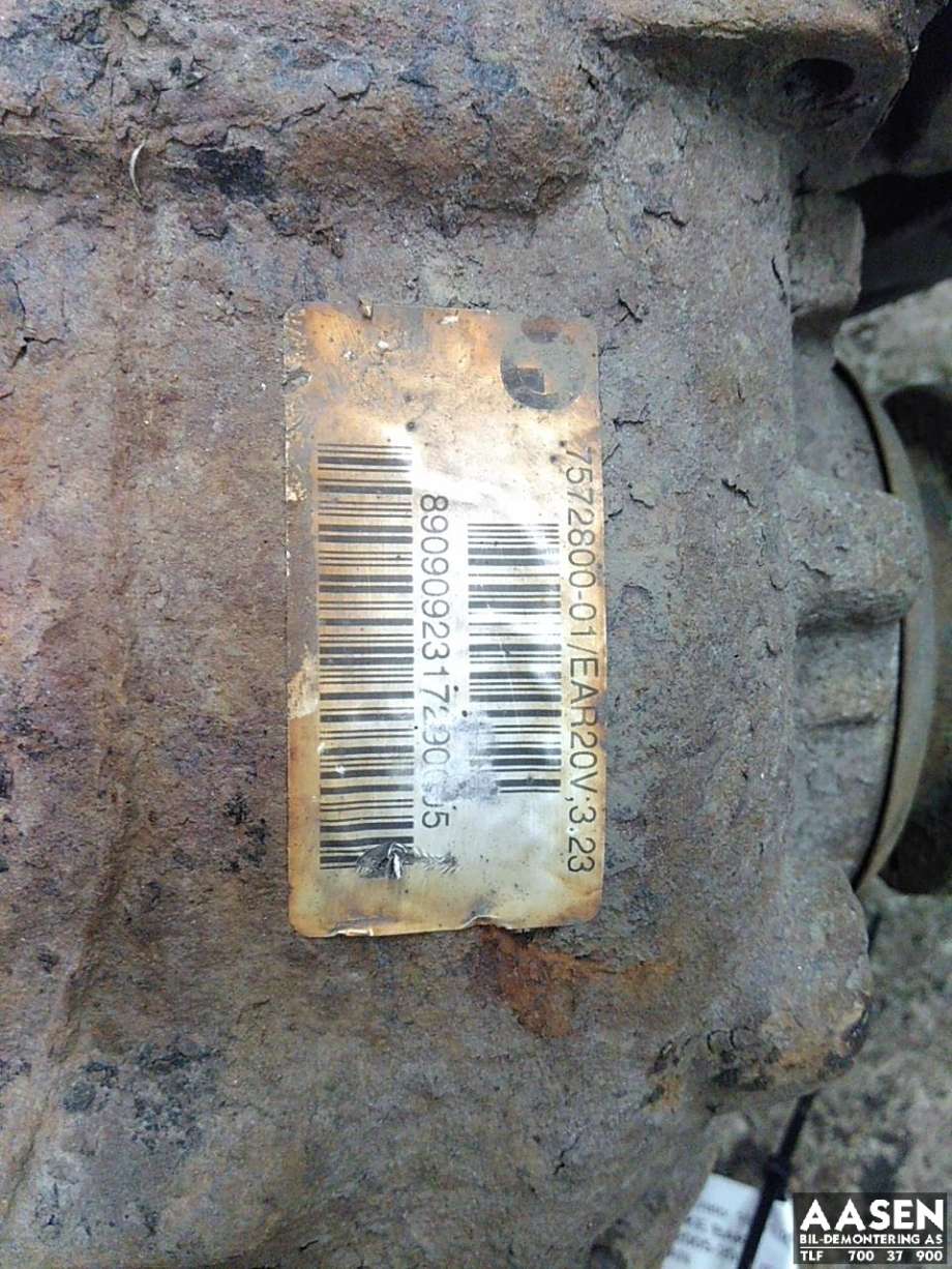 Kardang klokke bak til BMW 3-Serie 2005-2011 (E90/E91/E92/E93) (E90/E91/E92/E93) (33 10 7 566 170|)