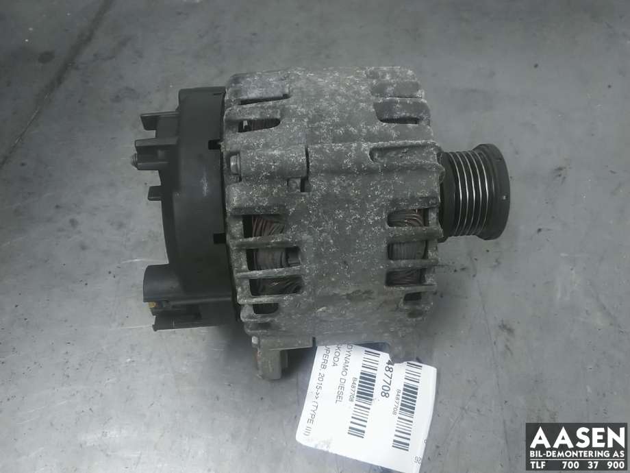 Dynamo diesel til Škoda Superb, 2015-->> (Type III)  