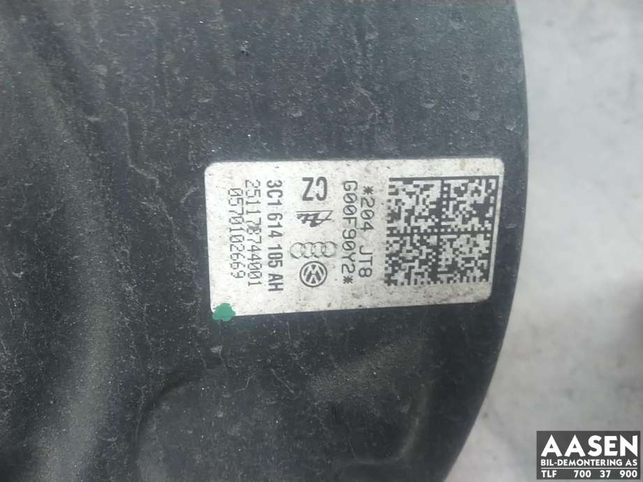Bremsekraft-forsterker til VW CC 2008-2012 (PASSAT CC) (PASSAT CC) (3C1 614 106 N|)