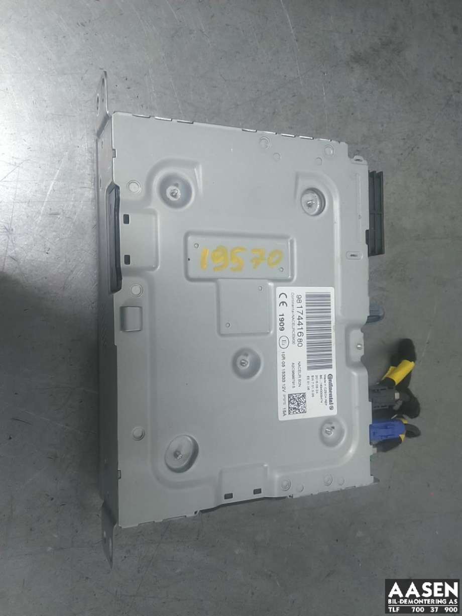 Bilstereo til Toyota Proace 2016-->> (Type II)
