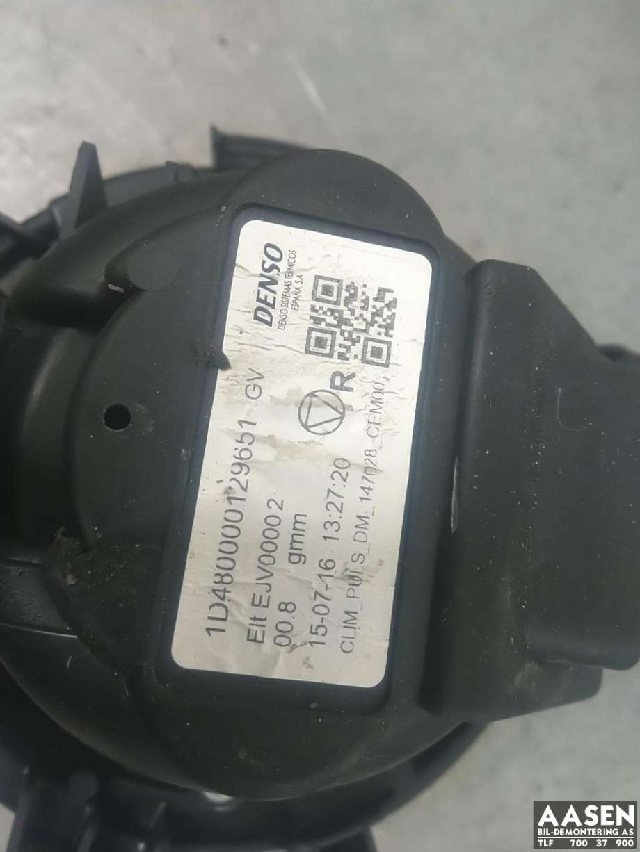 Varmeapparat motor til Toyota Proace 2016-->> (Type II)