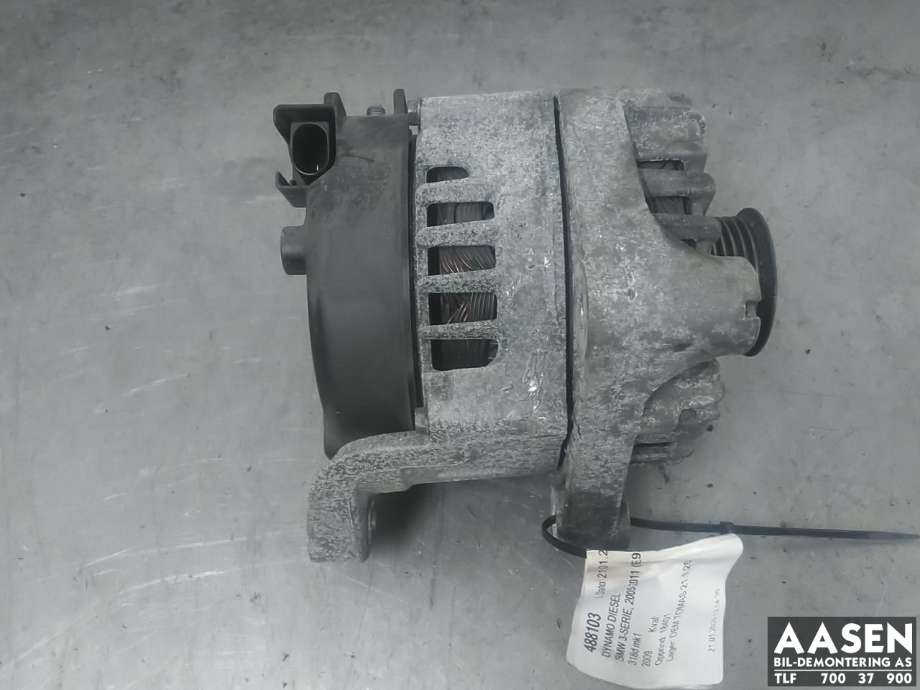 Dynamo diesel til BMW 3-Serie, 2005-2011 (E90/E91/E92/E93) (E90/E91/E92/E93) 