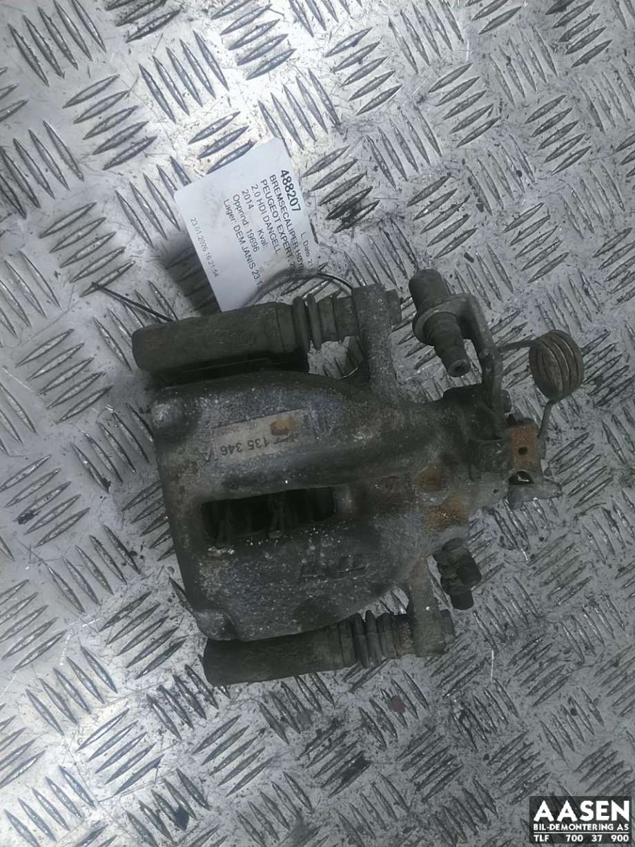 Bremsecaliper høyre bak til Peugeot Expert, 2007-2016 (Type II)  