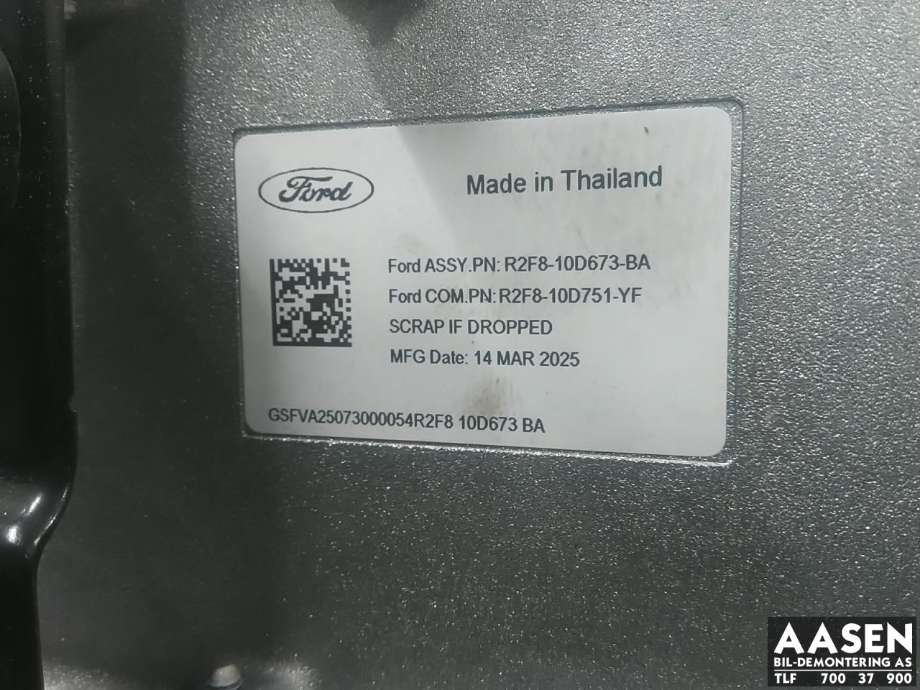 DCDC converter elbil til Ford Transit Courier 2024-->> (Type II)  