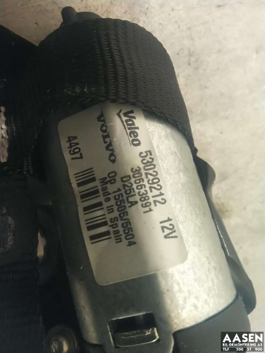 Viskermotor bakrute til Volvo V70 2007-2013 (Type III, Fase 1) (31290787|)