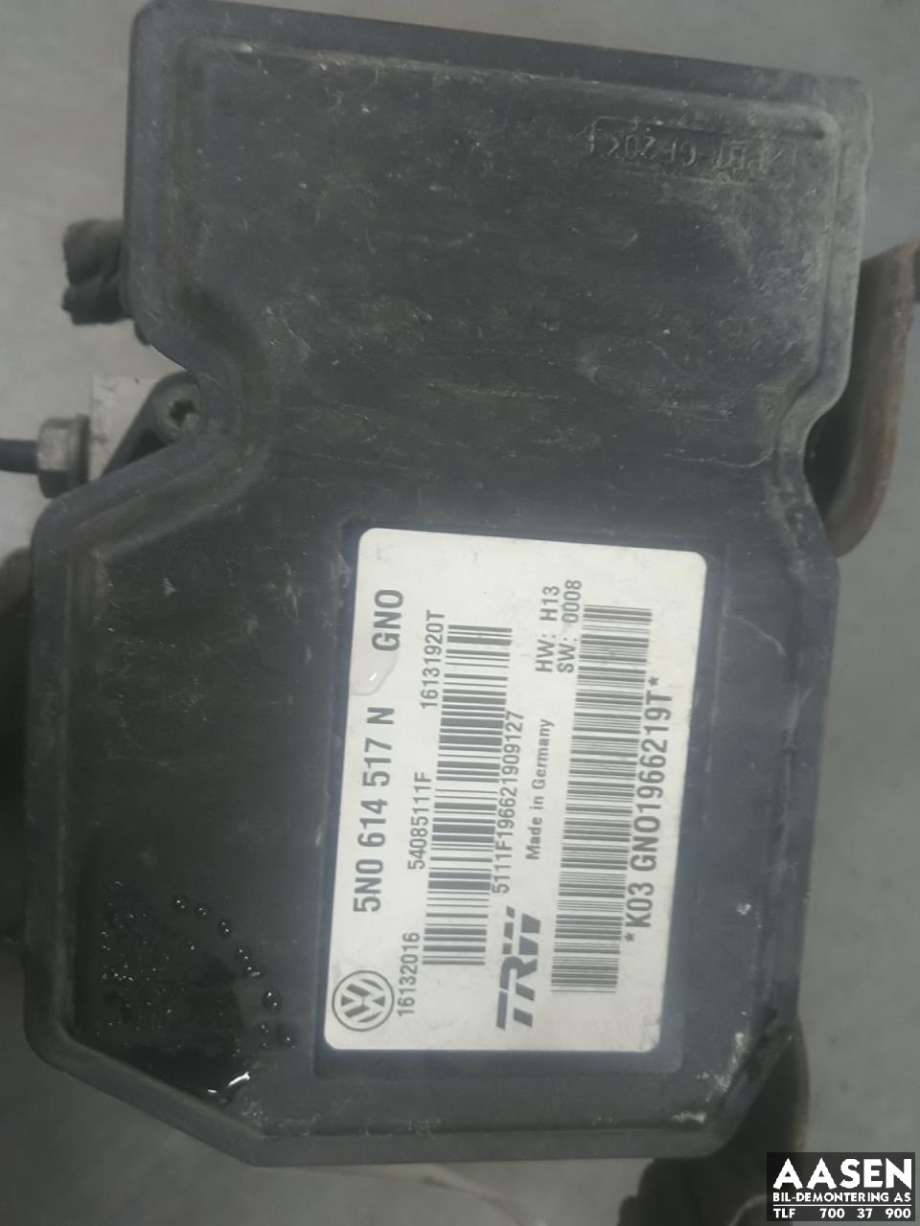 ABS sentral til VW Tiguan 2007-2011 (Type I, Fase 1)  (5N0 614 517 N|)