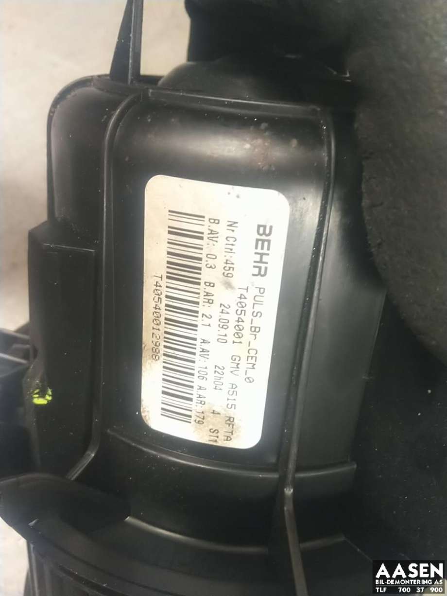 Varmeapparat motor til Citroën C3 2010-2016 (Type II)  (6441 CS|)