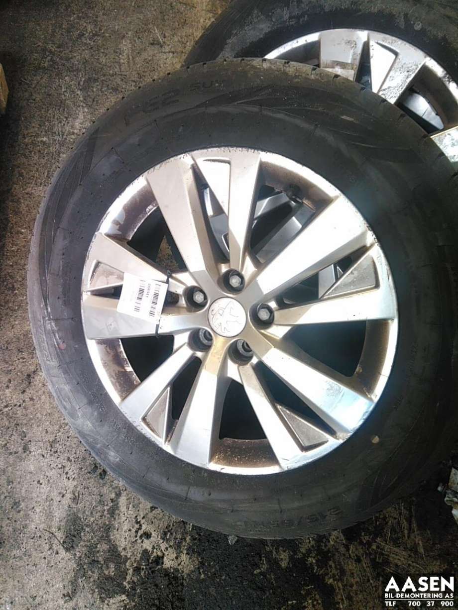 Felg aluminium til Peugeot 3008, 2016-->> (Type II)  