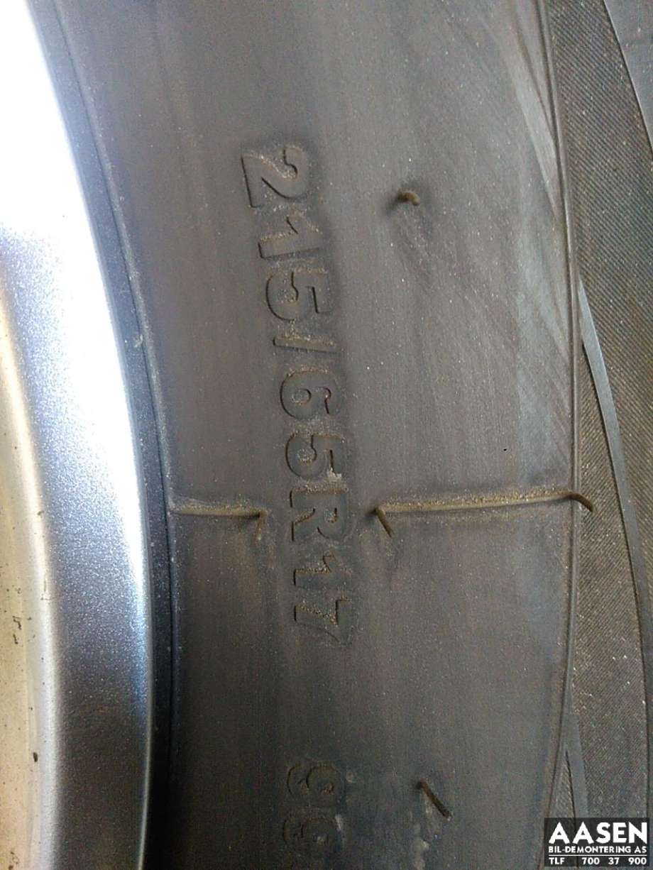 Felg aluminium til Peugeot 3008, 2016-->> (Type II)  