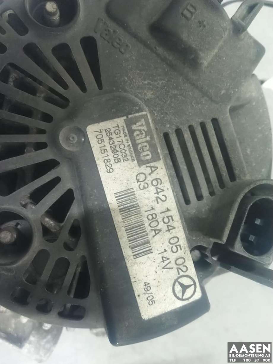 Dynamo diesel til Mercedes R-Klasse 2006-2013 (W251) (W251) 