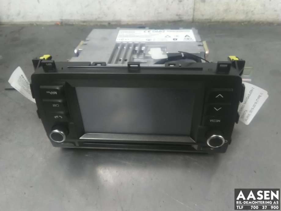 Bilstereo navigasjon skjerm til Toyota Auris, 2015-2019 (Type II, Fase 2)  