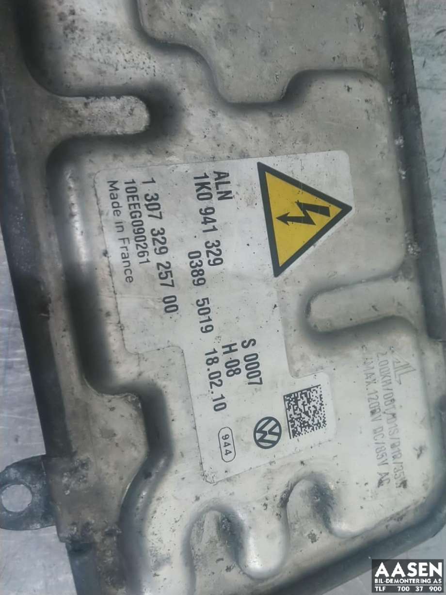Styreenhet xenon/ballast til VW CC 2008-2012 (PASSAT CC) (PASSAT CC) (1K0 941 329|)