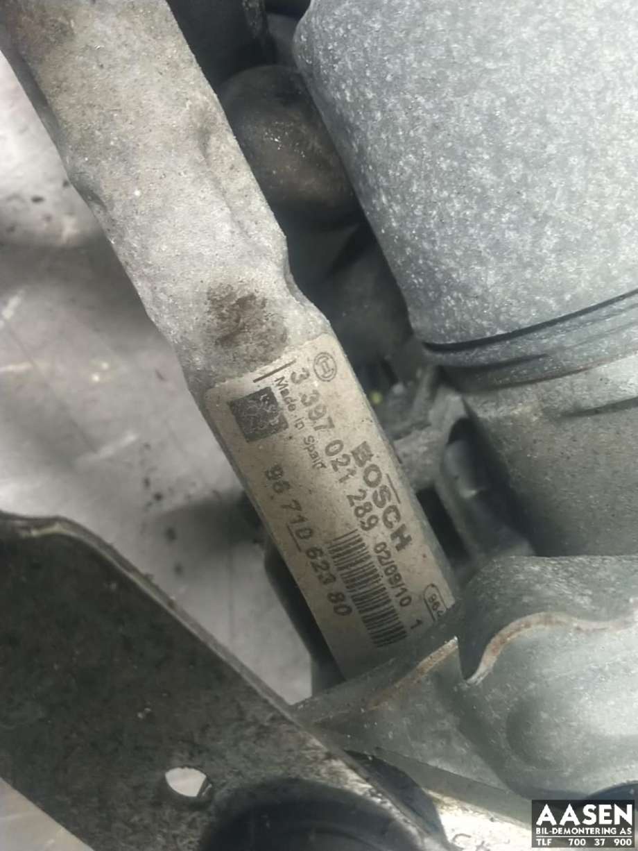 Viskermotor foran høyre til Peugeot 3008 2009-2016 (Type I)  