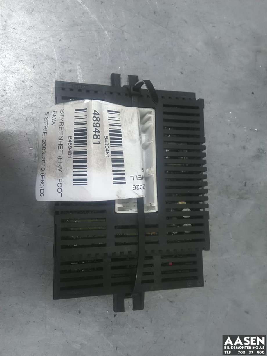 Styreenhet (FRM - Footwell Module) til BMW 5-Serie 2003-2010 (E60/E61) (E60/E61)