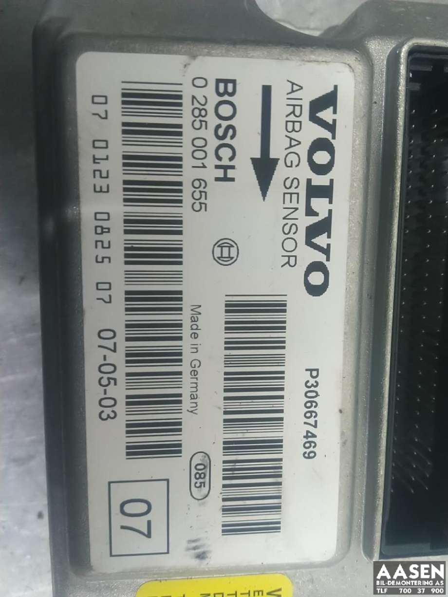 Airbag elektronikk til Volvo V70 2005-2007 (Type II, Fase 2)  