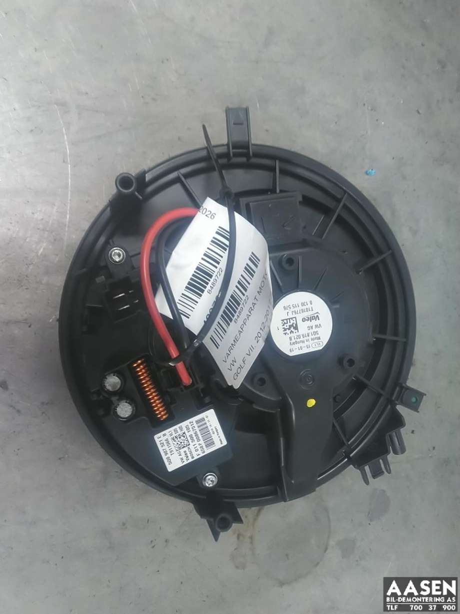 Varmeapparat motor til VW Golf VII 2012-2017 (Fase 1) (5Q1 819 021 B|5Q1 819 021 H|)