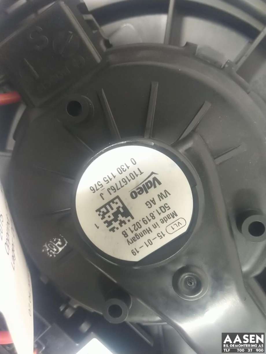Varmeapparat motor til VW Golf VII 2012-2017 (Fase 1) (5Q1 819 021 B|5Q1 819 021 H|)